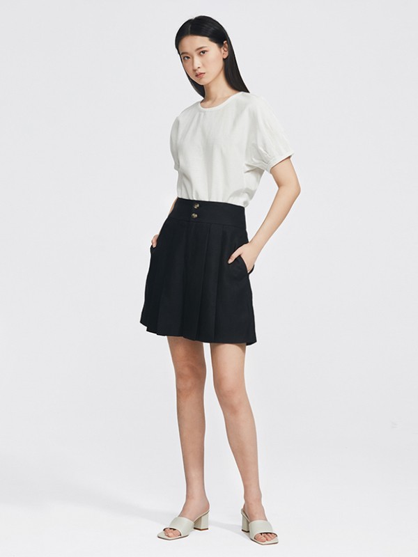 摩纳哥会馆2020春夏季白色纯色T恤