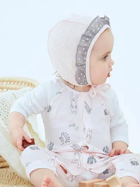 衣拉拉2020春夏季白色印花连体衣