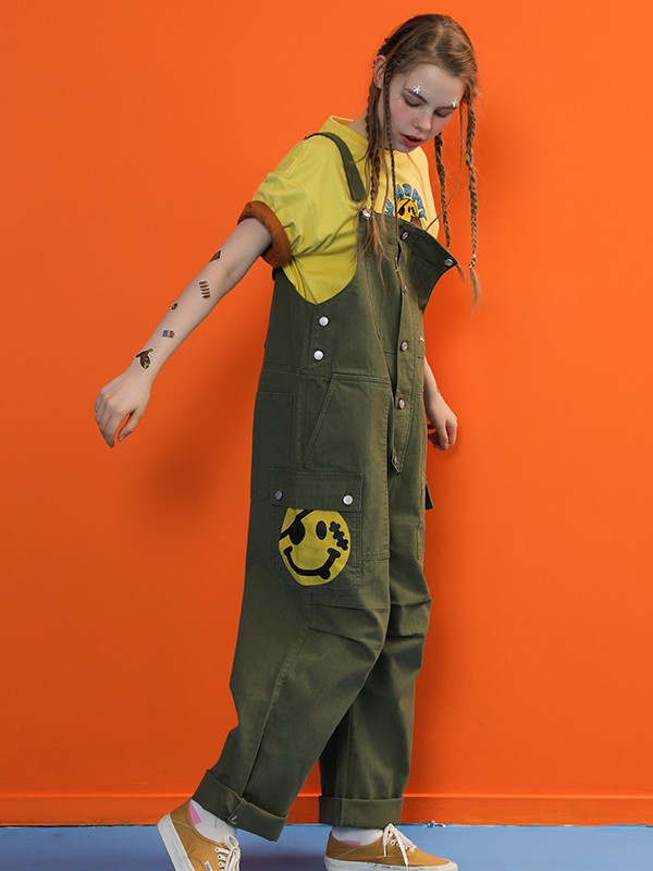 塔卡沙2020春夏季黄色印花T恤