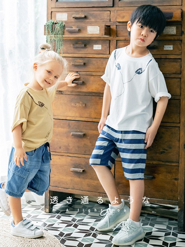 辣妈当家2020春夏季白色印花T恤