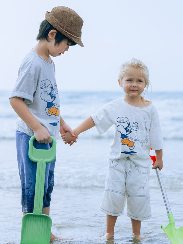 辣妈当家2020春夏季白色印花T恤