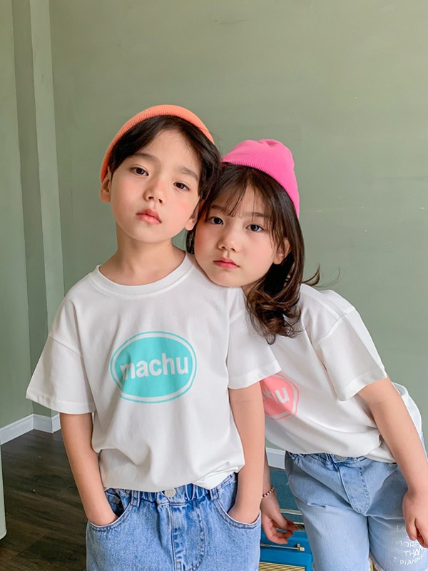 马丘比丘2020春夏季白色印花T恤