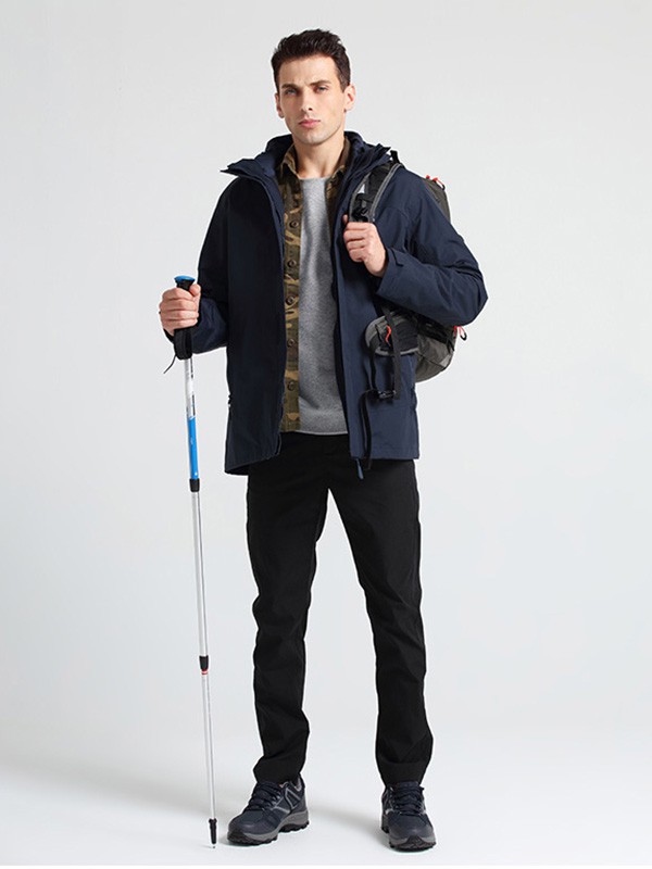 狼爪运动装2020秋冬季橙色宽松外套