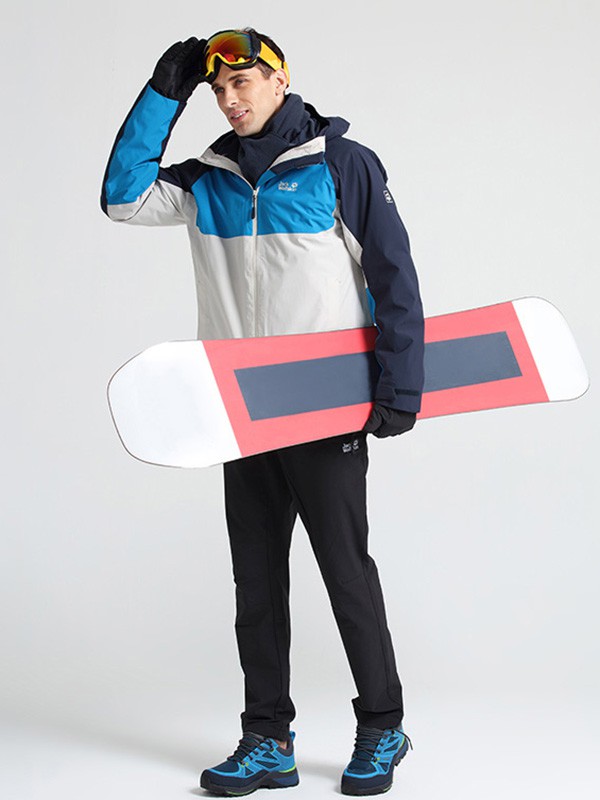 狼爪运动装2020秋冬季拼色宽松外套