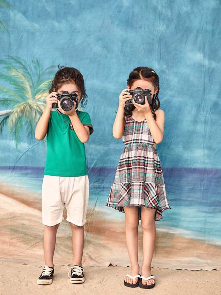 宠来宠趣2020春夏季绿色印花polo衫