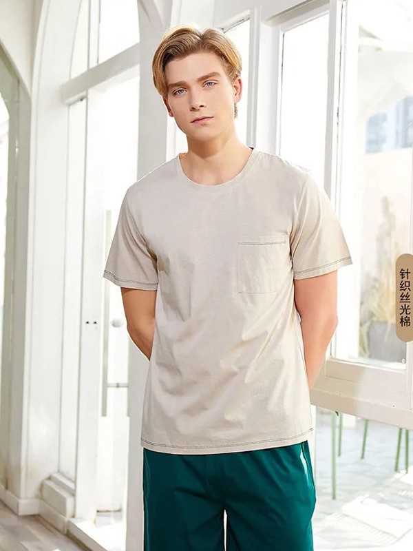 莎邦尼雅2020春夏季灰色纯色家居服