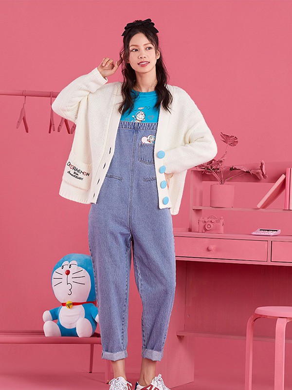 CacheCache女装2020秋冬季白色撞色外套