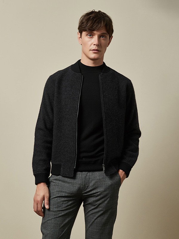 tedbaker休闲装2020秋冬季黑色宽松外套