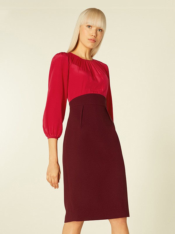 L.K.Bennett女装2020秋冬季红色修身半身裙