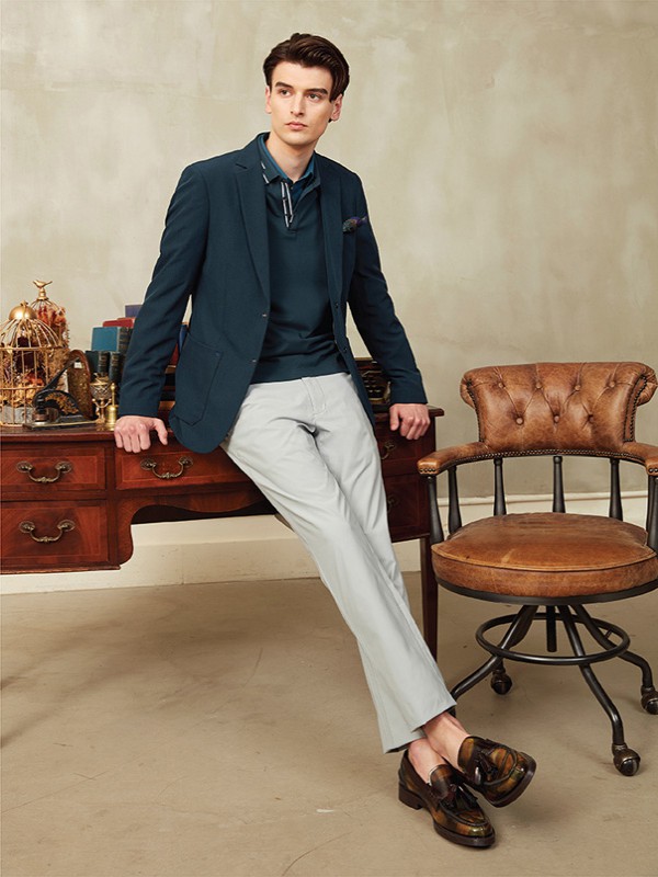 G2000休闲装2020秋冬季黑色纯色外套