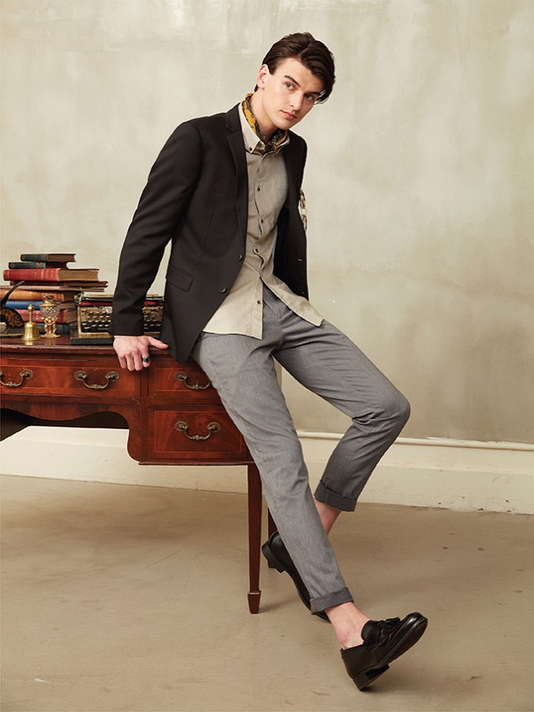 G2000休闲装2020秋冬季黑色纯色外套