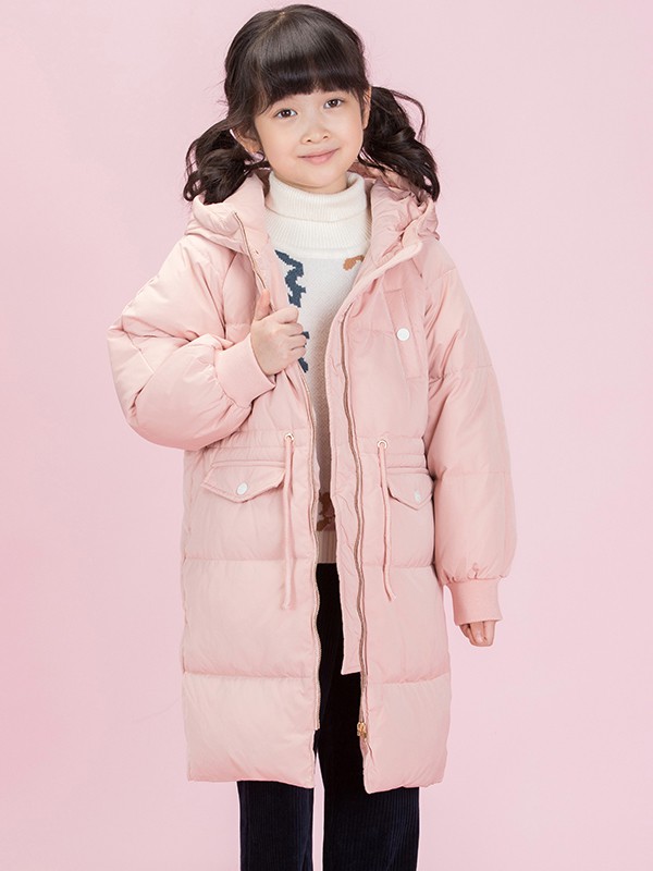 优露童装2020秋冬季肤色纯色羽绒服