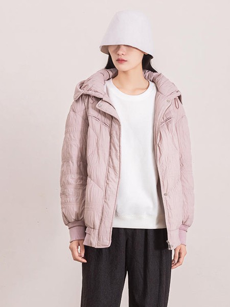 MeMx2020秋冬季肤色纯色羽绒服