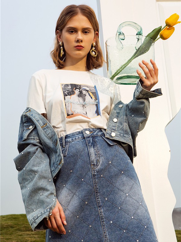 百图2021春夏装女装