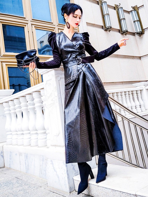 型色缤纷女装2021秋冬季