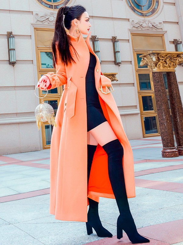 型色缤纷女装2021秋冬季