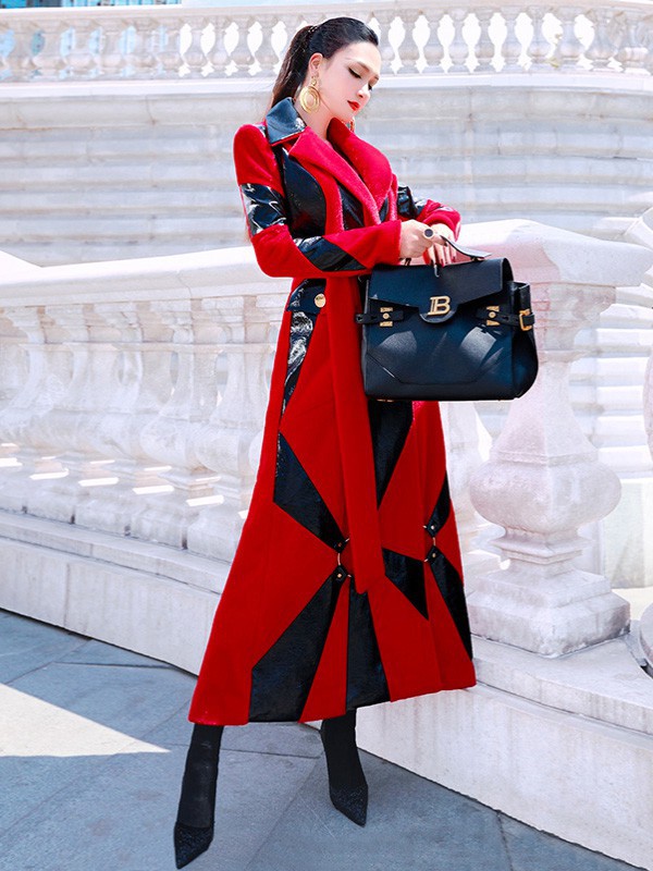 型色缤纷女装2021秋冬季