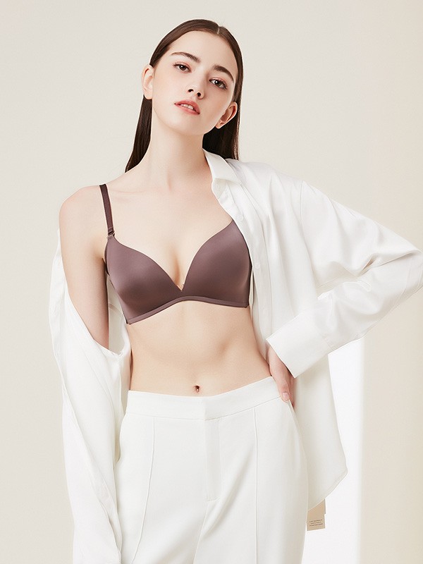 银维秘密2021秋冬季棕色时尚内衣