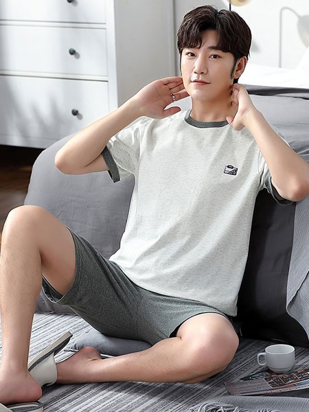 宫蝶内衣2021春夏季白色家居服