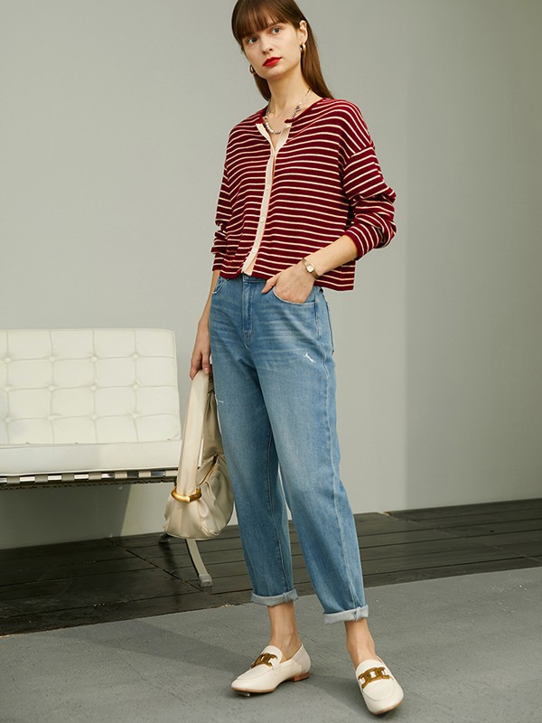 veraveins2021春夏季红色印花上衣