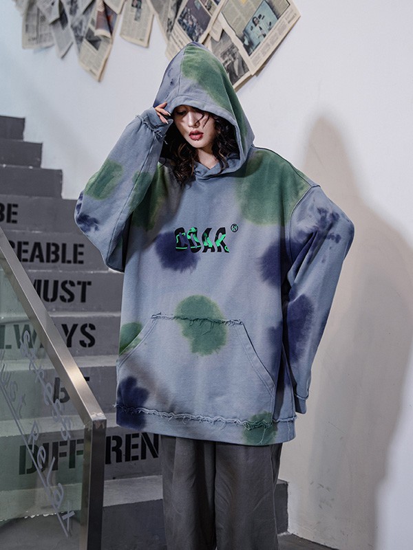 Codazzreet休闲装2021秋冬季灰色印花卫衣