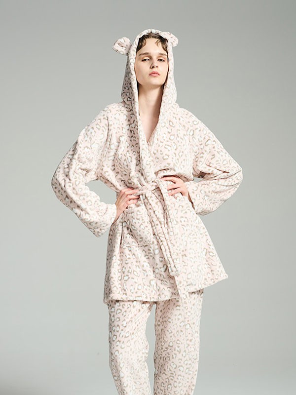 PONYO2021秋冬季白色家居服