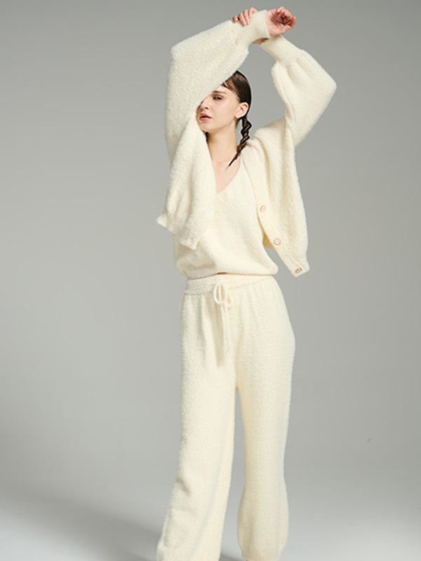 PONYO2021秋冬季米色家居服