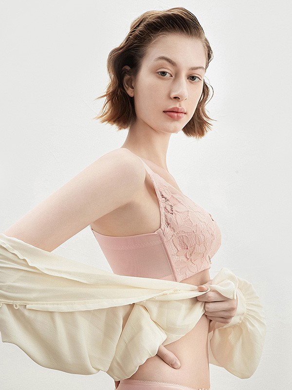 PONYO内衣2021秋冬季粉色性感内衣