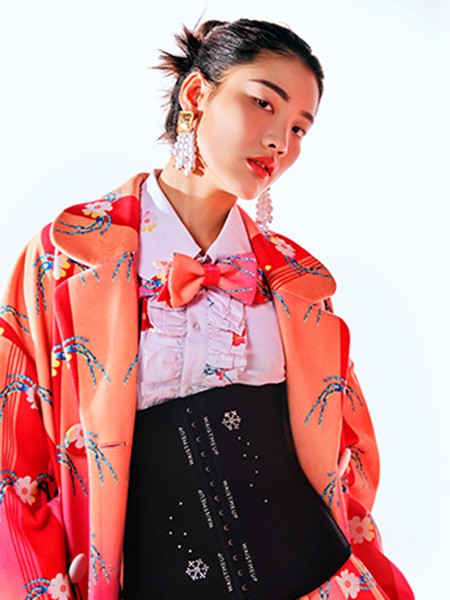 围密内衣2021秋冬季黑色调整型内衣