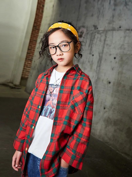 麦哈·派2022春夏季红色格子衬衫