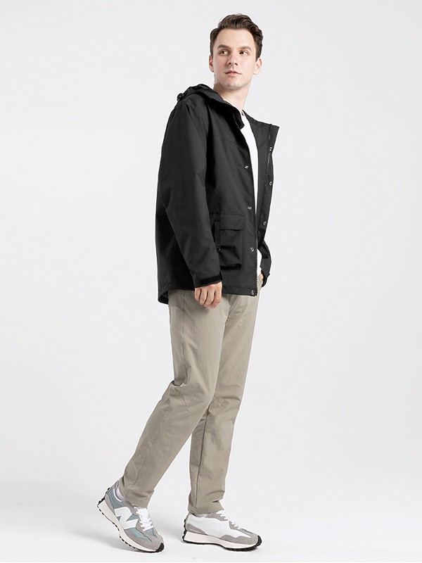 ​KRIPS休闲装2021秋冬季灰色纯色长裤