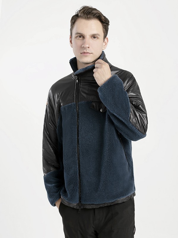 ​KRIPS休闲装2021秋冬季黑色纯色外套