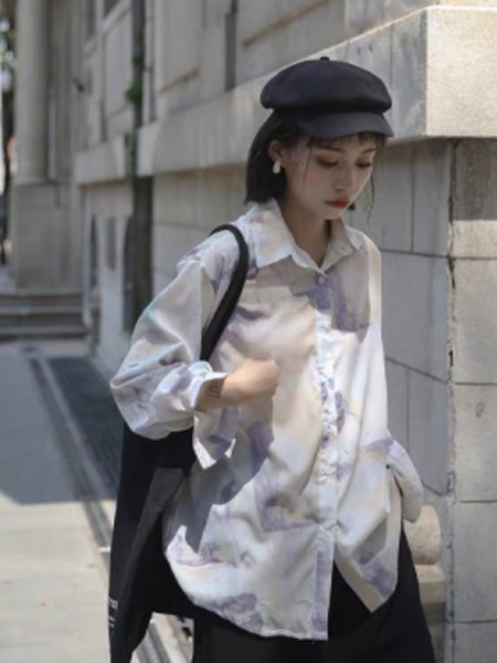 觅瑞女装2022春夏季白色纯色连衣裙