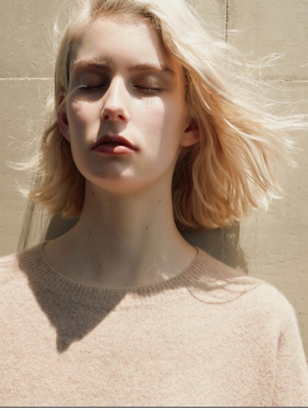 你好朋友女装2021秋冬季卡其色纯色针织衫