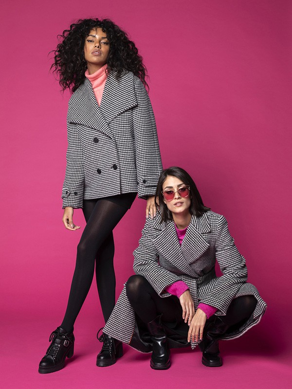 MaisonLener女装2021秋冬季灰色收腰大衣