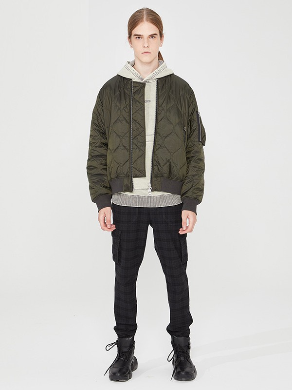 SEVENCRASH2021秋冬季黑色纯色长裤