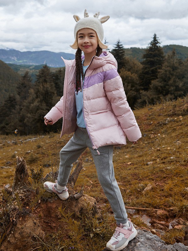 探路者运动装2021秋冬季灰色纯色长裤