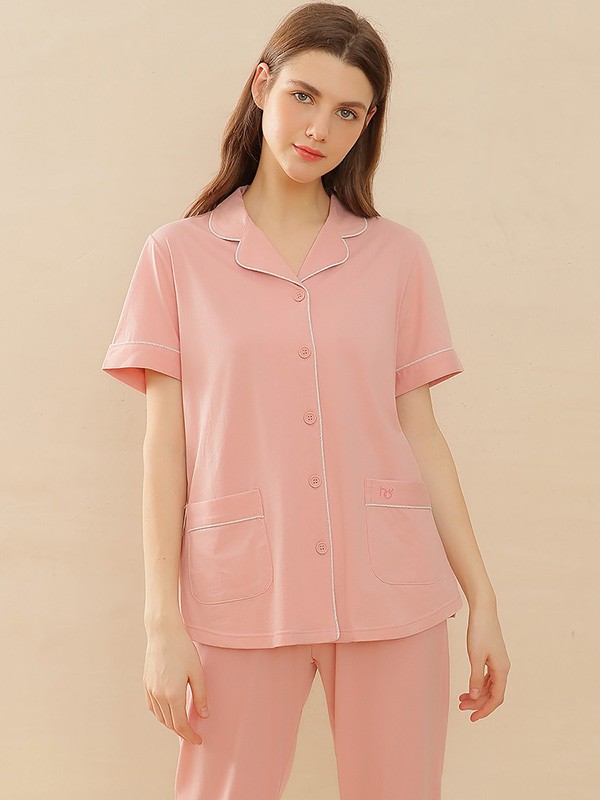 维多利亚的宝贝2022春夏季粉色家居服