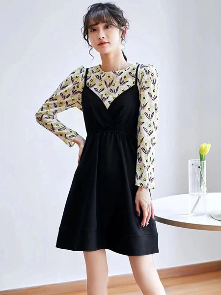 ​EVERPRO女装2022春夏季绿色纯色雪纺衫