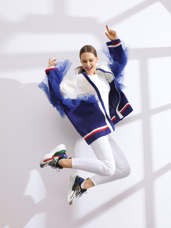 多萝多萝女装2022春夏季白色纯色长裤