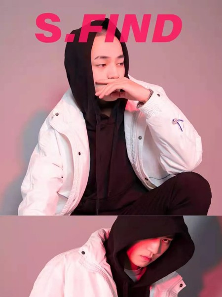 森度发现男装2022春夏季白色纯色外套