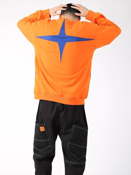 森度发现男装2022春夏季橙色印花