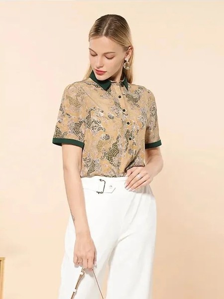 芭黎朵2022春夏季白色纯色长裤