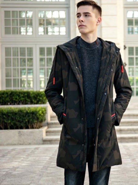 普雷丹顿男装2021秋冬季黑色纯色毛衣