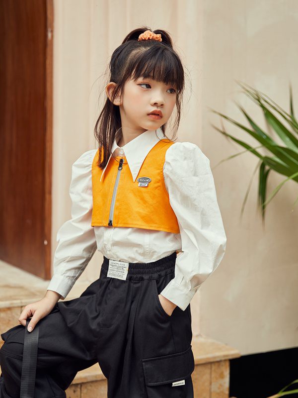 M2021春夏季白色纯色衬衫