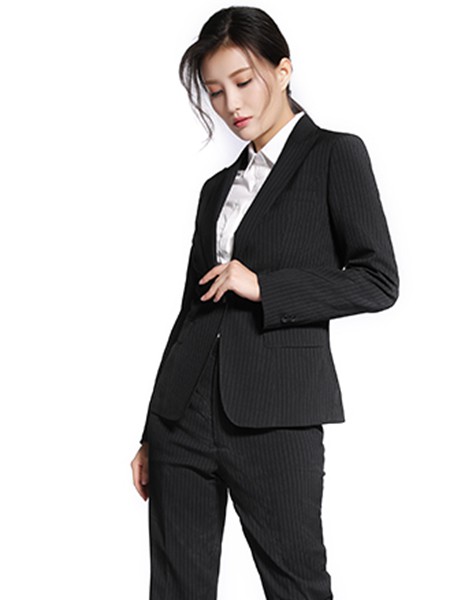 希努尔男装2021春夏季黑色西装