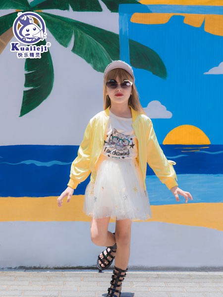 快乐精灵2021春夏季白色纱网短裙