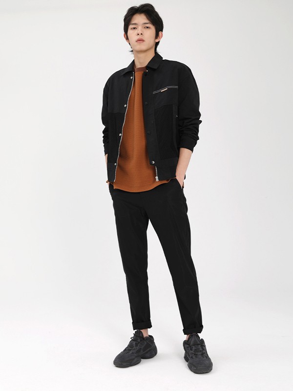 MARKLESS男装2021春夏季印花外套