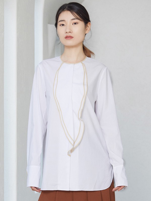 读我2021春夏季白色长款外套