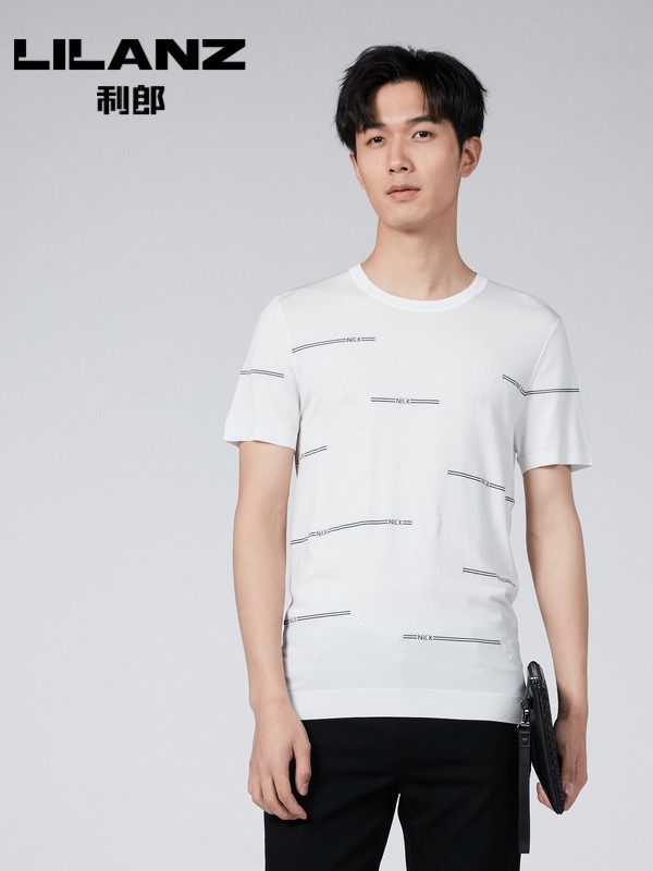 2021春夏季白色印花T恤